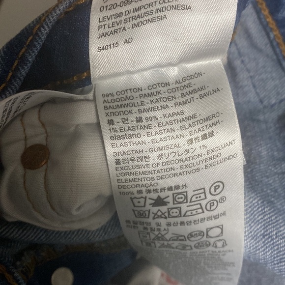 Levi’s 501 skinny button fly size 26 XX premium line leather tag chic modern - Picture 10 of 14